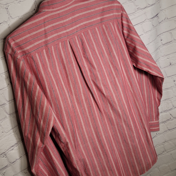 LL Bean Button Down Shirt Large Tall - Picture 9 of 12